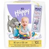 BELLA HAPPY BABY Detské prebaľovacie podložky 60 x 60 cm (10 ks)
