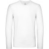 Pánske tričko s dlhým rukávom B&C E150 dlhý rukáv - biele, XL Pánske tričko s dlhým rukávom B&C E150 dlhý rukáv - biele, XL