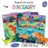 Magnetické puzzle Dinosaury Magnetické puzzle Dinosaury