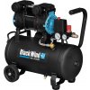 Bezolejový kompresor BLACK WIND, 70dB, výkon až 256l/min., zásobník: 8L Bezolejový kompresor BLACK WIND, 70dB, výkon až 256l/min., zásobník: 8L