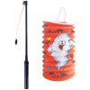 Lampión Halloween duch 15 cm so svietiacou paličkou 40 cm Lampión Halloween duch 15 cm so svietiacou paličkou 40 cm