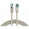 S/FTP (PiMF) Patchkábel LSOH 1m cat.6a, sivý, Cu S/FTP (PiMF) Patchkábel LSOH 1m cat.6a, sivý, Cu