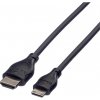 Roline HDMI prepojovací kábel Zástrčka HDMI-A, Zástrčka HDMI Mini-C 2.00 m čierna 11.04.5580 štandardné HDMI HDMI kábel; 11.04.5580 Roline HDMI prepojovací kábel Zástrčka HDMI-A, Zástrčka HDMI Mini-C 2.00 m čierna 11.04.5580 štandardné HDMI HDMI kábel; 11.04.5580