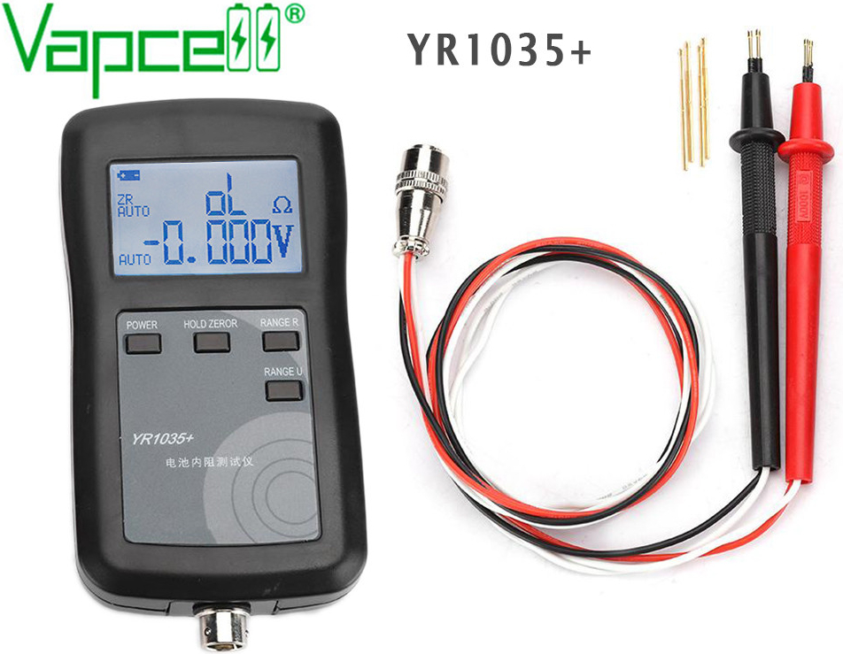 YAOREA YR1035+ Tester vnútorného odporu akumulátorov