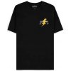 Pokémon Pikachu Electrifying Line Art men 's Short Sleeved Black