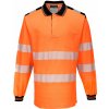 Portwest T184 PW3 L/S Reflexná polokošeľa oranžová/čierna 4XL Portwest T184 PW3 L/S Reflexná polokošeľa oranžová/čierna 4XL