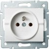 Kanlux LOGI 25090 Zásuvka samostatná 16A - 250V~,biely Kanlux LOGI 25090 Zásuvka samostatná 16A - 250V~,biely