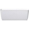 PROSPERPLAST RATOLLA P Truhlík podmiskou 39x15x14cm, ratan biela DRL400P PROSPERPLAST RATOLLA P Truhlík podmiskou 39x15x14cm, ratan biela DRL400P