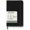 Moleskine A6 týždenný 2024-25 čierny