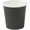 Nideko EKO papierový čierny pohár na teplé nápoje 100 ml