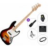 Fender Squier Affinity Series Jazz Bass MN WPG SET 2 3-Color Sunburst Elektrická basgitara Fender Squier Affinity Series Jazz Bass MN WPG SET 2 3-Color Sunburst Elektrická basgitara
