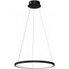 Milagro | LED Luster na lanku HOOP LED/27W/230V pr. 50 cm 4000K čierna | MI2651 Milagro | LED Luster na lanku HOOP LED/27W/230V pr. 50 cm 4000K čierna | MI2651
