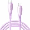Joyroom S-A59 nabíjací a dátový USB-C na Lightning 1,2m fialový