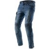 Motocyklové rifle REBELHORN VANDAL MONOLAYER WASHED BLUE modré DARČEKY Motocyklové rifle REBELHORN VANDAL MONOLAYER WASHED BLUE modré DARČEKY