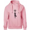 Yoga strom - Oversized mikina dámská Moon - kratšia + širšia - XS ( Ružová ) Yoga strom - Oversized mikina dámská Moon - kratšia + širšia - XS ( Ružová )