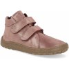 Froddo Barefoot členkové topánky Autumn Pink/gold ružové