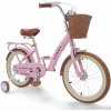 Detský bicykel Lummy s košíkom a pomocnými kolieskami 16 Detský bicykel Lummy s košíkom a pomocnými kolieskami 16