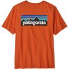 Pánske tričko Patagonia P-6 Logo T-Shirt Veľkosť: S / Farba: oranžová Pánske tričko Patagonia P-6 Logo T-Shirt Veľkosť: S / Farba: oranžová
