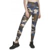 Urban Classics Camo Tech dámske legíny, olive camo - M