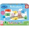 Učíme sa farby a tvary Peppa Pig Acticolors Baby Games Educa 44 vkladacích dielikov s 8 obrázkami od 24 mes Učíme sa farby a tvary Peppa Pig Acticolors Baby Games Educa 44 vkladacích dielikov s 8 obrázkami od 24 mes