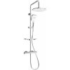 Mexen KT17 sprchový set s termostatickou batériou Kai, chrómová - biela, 771501793-02 Mexen KT17 sprchový set s termostatickou batériou Kai, chrómová - biela, 771501793-02