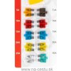 Autopoistky nožové štandard s led diódou 10 ks Autopoistky nožové štandard s led diódou 10 ks