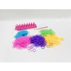 Alltoys Kreatívna súprava na výrobu náramkov Loom Band 1200 ks Alltoys Kreatívna súprava na výrobu náramkov Loom Band 1200 ks