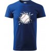 Baseball lopta v triku - Klasické pánske tričko vyššej gramáže - 3XL ( Kráľovská modrá ) Baseball lopta v triku - Klasické pánske tričko vyššej gramáže - 3XL ( Kráľovská modrá )