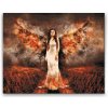 Vymalujsisam.sk Diamantovanie podľa čísiel - Anjel v plameňoch Veľkosť: 30x40cm, Rám: Bez rámu, iba zrolované plátno, Diamanty: Hranaté Vymalujsisam.sk Diamantovanie podľa čísiel - Anjel v plameňoch Veľkosť: 30x40cm, Rám: Bez rámu, iba zrolované plátno, Diamanty: Hranaté