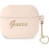 Pouzdro Guess Guess GUA3LSCHSP kryt Apple AirPods 3 růžový/růžový Silicon Charm Collection Pouzdro Guess Guess GUA3LSCHSP kryt Apple AirPods 3 růžový/růžový Silicon Charm Collection