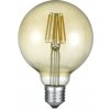 TRIO 988-679 GLOBE LED žiarovka filament E27 6W/660lm 2700K D95mm G95 jantárová TRIO 988-679 GLOBE LED žiarovka filament E27 6W/660lm 2700K D95mm G95 jantárová