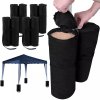 Kingsleeve Závažia na nohy party stanu, 4 ks, čierna 102534 Kingsleeve Závažia na nohy party stanu, 4 ks, čierna 102534