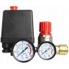 Tlakový spínač na kompresor 0-5 bar, 230V, 2 výstupy 1/4 Tlakový spínač na kompresor 0-5 bar, 230V, 2 výstupy 1/4