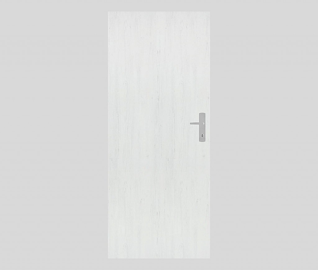 Naturel Protipožiarne dvere Technické pravé 80 cm borovica biela DPOBB80P