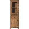 Bighome - OLDTIME Vitrína z akácie, zapečatený prírodný, 60x35x190 Bighome - OLDTIME Vitrína z akácie, zapečatený prírodný, 60x35x190