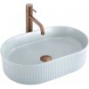 REA-U6375 - Umývadlo na dosku VANDA 31x49 cm keramika/matná modrá REA-U6375 + záruka 3 roky zadarmo REA-U6375 - Umývadlo na dosku VANDA 31x49 cm keramika/matná modrá REA-U6375 + záruka 3 roky zadarmo