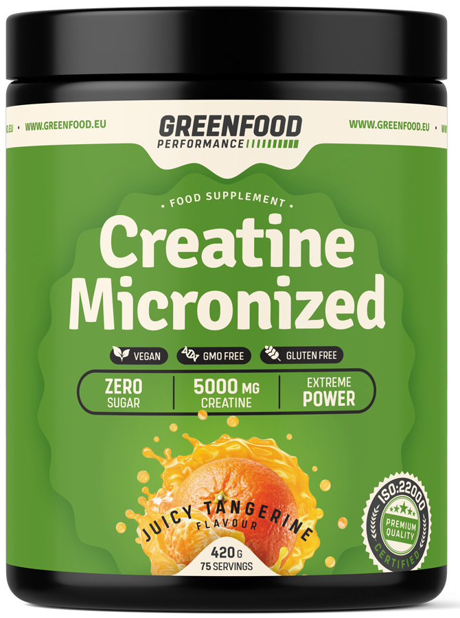 GreenFood Nutrition Creatine Micronized 420 g