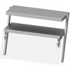 Nástavba dvojita s ohřevem 1433x540x700 mm | STALGAST, ST254151 inox Nástavba dvojita s ohřevem 1433x540x700 mm | STALGAST, ST254151 inox