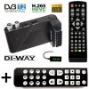 DI-WAY SENIOR 2020 Mini DVB-T2 H.265 + Ovládač, Hotel