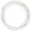 Veniec prútený Ø 30 cm biely Veniec prútený Ø 30 cm biely