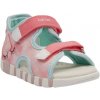 Dievčenské topánky Geox, B SANDAL IUPIDOO lososová,tyrkysová 26 Dievčenské topánky Geox, B SANDAL IUPIDOO lososová,tyrkysová 26