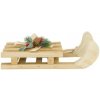Ozdoba závesná sánky 28x12x5cm drevo prírodná Ozdoba závesná sánky 28x12x5cm drevo prírodná