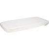 Little Dutch napínacia plachta mušelín Soft White 60x120