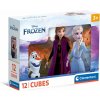 Clementoni Obrázkové kocky 12 ks Ľadové kráľovstvo Clementoni Obrázkové kocky 12 ks Ľadové kráľovstvo