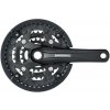 Shimano kľuky Alivio FC-T4010, 170mm, 48-36-26 zubov, čierne, s krytom, 9 speed, pre os octalink Shimano kľuky Alivio FC-T4010, 170mm, 48-36-26 zubov, čierne, s krytom, 9 speed, pre os octalink