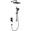 KFA Armatura | KFA Armatura 4529-301-81 - Sprchová zostava s podomietkovou batériou MALAGA čierna | KF0258 KFA Armatura | KFA Armatura 4529-301-81 - Sprchová zostava s podomietkovou batériou MALAGA čierna | KF0258