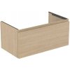Ideal Standard Finesse - Umývadlová skrinka, 80x44x38 cm, 1 zásuvka, biely dub E3383US Ideal Standard Finesse - Umývadlová skrinka, 80x44x38 cm, 1 zásuvka, biely dub E3383US