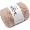 Pletacia priadza Twisted Macrame 500 g rozčesávacia béžová 1ks Pletacia priadza Twisted Macrame 500 g rozčesávacia béžová 1ks