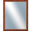 DANTIK - Zarámované zrkadlo - rozmer s rámem cca 40x50 cm z lišty CASTAGNO hnedá Au linka (189) DANTIK - Zarámované zrkadlo - rozmer s rámem cca 40x50 cm z lišty CASTAGNO hnedá Au linka (189)