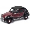Welly Citroen 2CV 6 Charleston 1:24 černá burgund Welly Citroen 2CV 6 Charleston 1:24 černá burgund